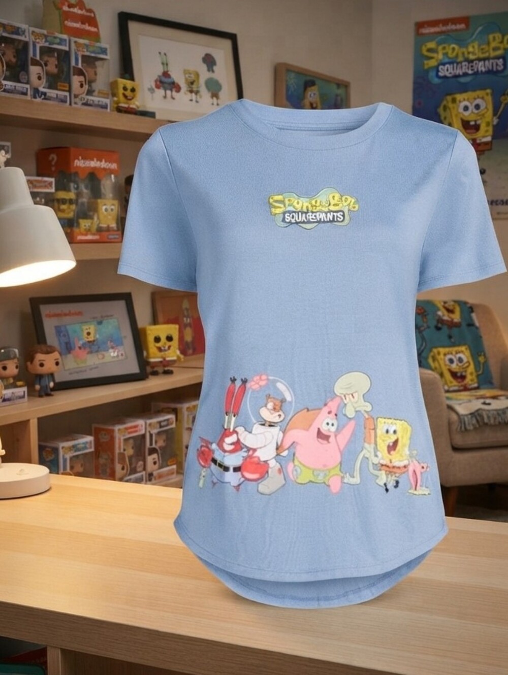 SpongeBob SquarePants Women's Graphic Short Sleeve Tee